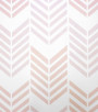 PÁG. 41 - Papel de Parede Chevron Rosa - Coleção Bambine - Vinílico Importado