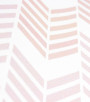 PÁG. 41 - Papel de Parede Chevron Rosa - Coleção Bambine - Vinílico Importado