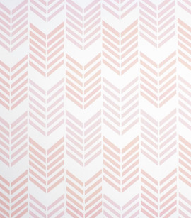 PÁG. 41 - Papel de Parede Chevron Rosa - Coleção Bambine - Vinílico Importado
