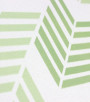 PÁG. 39 - Papel de Parede Chevron Verde - Coleção Bambine - Vinílico Importado