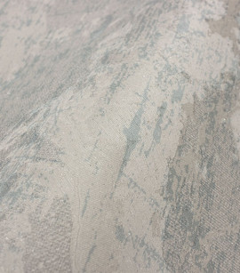 PÁG. 07 - Papel de Parede Cimento Queimado Azul com Brilho Glitter - Coleção Elegance 5 - Vinílico Importado