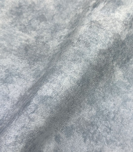 PÁG. 06 - Papel de Parede Cimento Queimado Cinza Azulado - Coleção Casa - Vinílico Importado