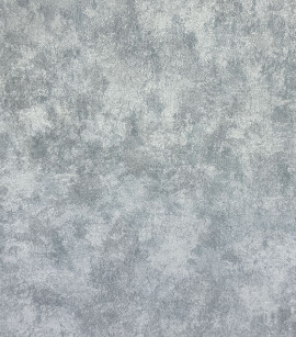 PÁG. 06 - Papel de Parede Cimento Queimado Cinza Azulado - Coleção Casa - Vinílico Importado