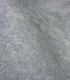 PÁG. 21 - Papel de Parede Cimento Queimado Cinza Médio Brilho - Coleção Entre Linhas - Vinílico Importado