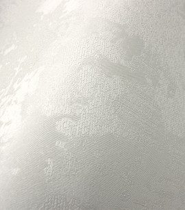 PÁG. 02 - Papel de Parede Cimento Queimado Off-White Brilho - Coleção Classici 5 - Vinilico Importado