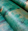 Papel de Parede Cimento Queimado - Coleção Trinity - Lavável (Verde)