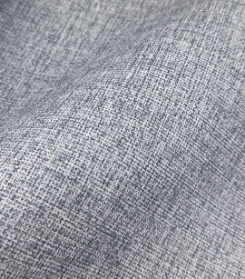 PÁG. 29 - Papel de Parede Linho Cinza Azulado Brilho - Coleção Casa - Vinílico Importado