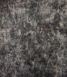 PÁG. 18 - Papel de Parede Efeito Manchado Cinza Chumbo Brilho - Coleção Casa - Vinílico Importado