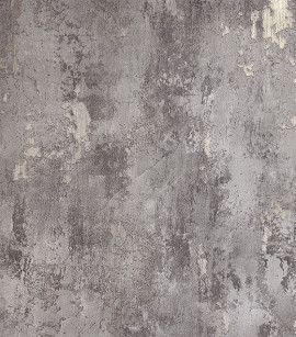 PÁG. 07 - Papel de Parede Efeito Manchado Cinza Brilho - Coleção Summer - Vinílico Importado