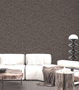 PÁG. 08 - Papel de Parede Efeito Mica Marrom Brilho - Coleção Entre Linhas - Vinílico Importado