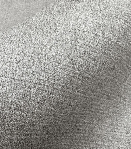 PÁG. 24 - Papel de Parede Efeito Tecido Bege Acinzentado Leve Brilho - Coleção Casa - Vinílico Importado