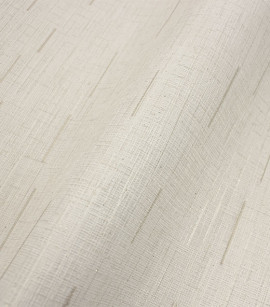 PÁG. 28 - Papel de Parede Efeito Tecido Bege com Brilho - Coleção Metropolis 3 - Vinilico Importado