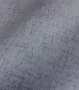 PÁG. 27 - Papel de Parede Efeito Tecido Cinza Brilho Glitter - Coleção Casa - Vinílico Importado