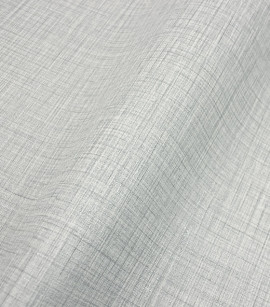 PÁG. 25 - Papel de Parede Efeito Tecido Cinza Claro Leve Brilho - Coleção Element 5 - Vinílico Importado