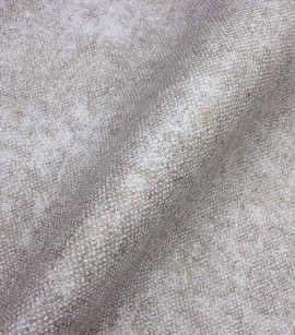 PÁG. 39 - Papel de Parede Efeito Tecido Cinza Médio com Brilho - Coleção Entre Linhas - Vinílico Importado