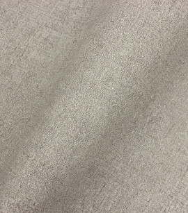 PÁG. 44 - Papel de Parede Efeito Tecido Marrom Acinzentado Brilho - Coleção Classici 6 - Vinílico Importado