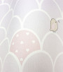 PÁG. 57 - Papel de Parede Escamas e Bichinhos Rosa e Lilás - Coleção Mundo - Vinílico Importado