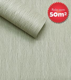 Papel de Parede Fibra de Vidro Riscas Estilizadas Charm Sandbank - Coleção Fiber Sofisticado – Lavável - Rolo com 50 Metros