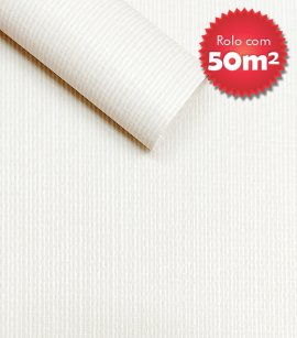 Papel de Parede Fibra de Vidro Riscas Pure Rice - Coleção Fiber Sofisticado – Lavável - Rolo com 50 Metros