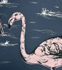 PÁG. 24 - Papel de Parede Flamingos Azul Escuro e Rosa - Coleção Summer - Vinílico Importado