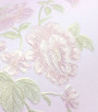 PÁG. 65 - Papel de Parede Floral Adamascado Rosa Claro com Brilho (Fundo Rosa) - Coleção Valence - Vinilizado Importado