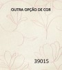 Papel de Parede Floral Azul e Creme - Coleção Italian Select (Sprint) - Vinílico Lavável