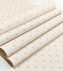 Papel de Parede Floral Bege Claro e Rosê (Detalhes Perolados) - Coleção Italian Select (Magica) - Vinílico Lavável
