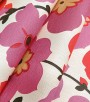 Papel de Parede Floral Vermelho, Rosa e Cru - Coleção Italian Select (Colori Piú) - Vinílico Lavável