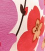 Papel de Parede Floral Vermelho, Rosa e Cru - Coleção Italian Select (Colori Piú) - Vinílico Lavável