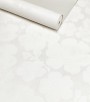 PÁG. 17 - Papel de Parede Floral Off-White (Detalhes com Brilho) - Coleção Italian Select (Colori Piú) - Vinílico Lavável