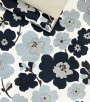 Papel de Parede Floral Tons de Cinza e Cru (Detalhes com Brilho) - Coleção Italian Select (Colori Piú) - Vinílico Lavável