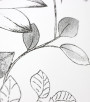 PÁG. 56 - Papel de Parede Floral Preto e Branco - Coleção Valence - Vinilizado Importado