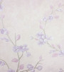 PÁG. 63 - Papel de Parede Floral Rosa com Lilás com Brilho - Coleção Valence - Vinilico Importado