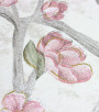 PÁG. 05 - Papel de Parede Floral Rosa e Cinza com Brilho - Coleção Valence - Vinilico Importado