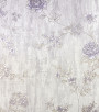 PÁG. 07 - Papel de Parede Flores Cinza Brilho - Coleção Casa - Vinílico Importado