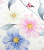 PÁG. 36 - Papel de Parede Flores e Borboletas Rosa, Azul e Verde - Coleção Bambine - Vinílico Importado
