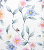 PÁG. 36 - Papel de Parede Flores e Borboletas Rosa, Azul e Verde - Coleção Bambine - Vinílico Importado