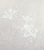 PÁG. 10 - Papel de Parede Flores Off-White Brilho - Coleção Casa - Vinílico Importado