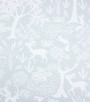 PÁG. 05 - Papel de Parede Floresta e Bichinhos Azul - Coleção Mundo - Vinílico Importado