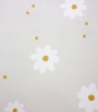 PÁG. 32 - Papel de Parede Florzinhas Branco, Bege e Cinza - Coleção Bambine - Vinílico Importado