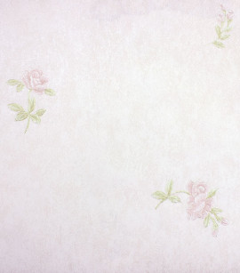 PÁG. 67 - Papel de Parede Florzinhas Tons de Rosa com Brilho - Coleção Valence - Vinilizado Importado