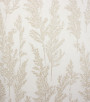 PÁG. 28 - Papel de Parede Folhagem Bege Claro Leve Brilho - Coleção Infinity G - Vinílico Importado