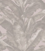 PÁG. 10 - Papel de Parede Folhagem Bege Acinzentado com Leve Brilho - Coleção Unique - Vinílico Importado