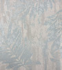 PÁG. 06 - Papel de Parede Folhagem Cinza e Azul com Brilho Glitter - Coleção Elegance 5 - Vinílico Importado