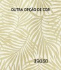 Papel de Parede Folhagem Gelo e Creme - Coleção Italian Select (Sprint) - Vinílico Lavável
