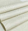 Papel de Parede Folhagem Gelo e Creme - Coleção Italian Select (Sprint) - Vinílico Lavável