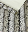 Papel de Parede Folhagem - Importado Lavável - Coleção New Rustic (Preto/ Cinza)