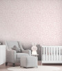 PÁG. 50 - Papel de Parede Folhagem Rosa - Coleção Revoada Bobinex - Vinílico Importado