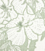 PÁG. 01 - Papel de Parede Folhagem e Pássaros Verde e Bege - Coleção Refúgio Bobinex - Vinílico Importado