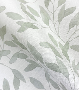 PÁG. 44 - Papel de Parede Folhagem Verde - Coleção Revoada Bobinex - Vinílico Importado